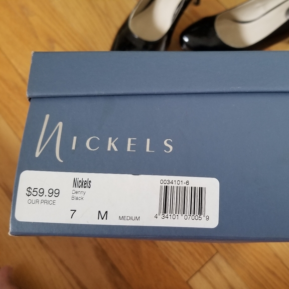 ⚠️ Sexy! Black 5" platform heels from Nickels - Picture 12 of 12